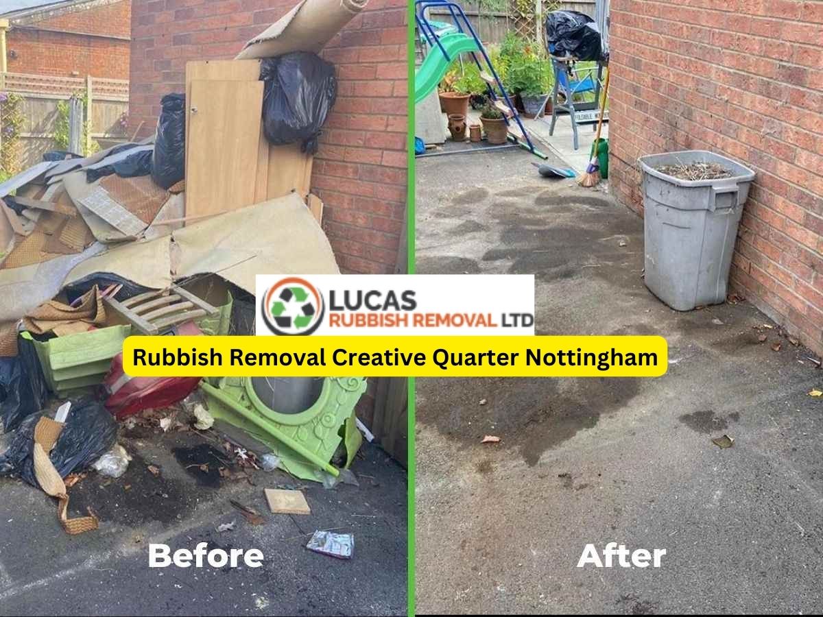 Rubbish Removal Creative Quarter Nottingham