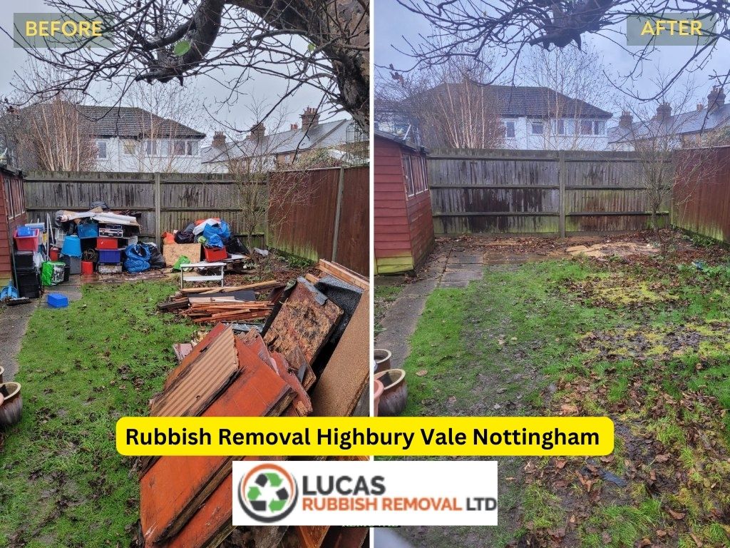 Rubbish Removal Highbury Vale Nottingham