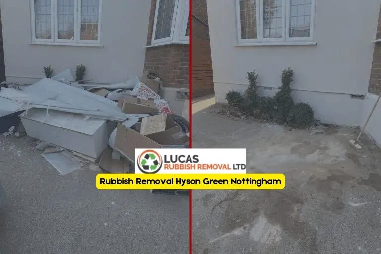 Rubbish Removal Hyson Green Nottingham