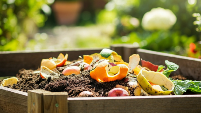 how to compost kitchen waste