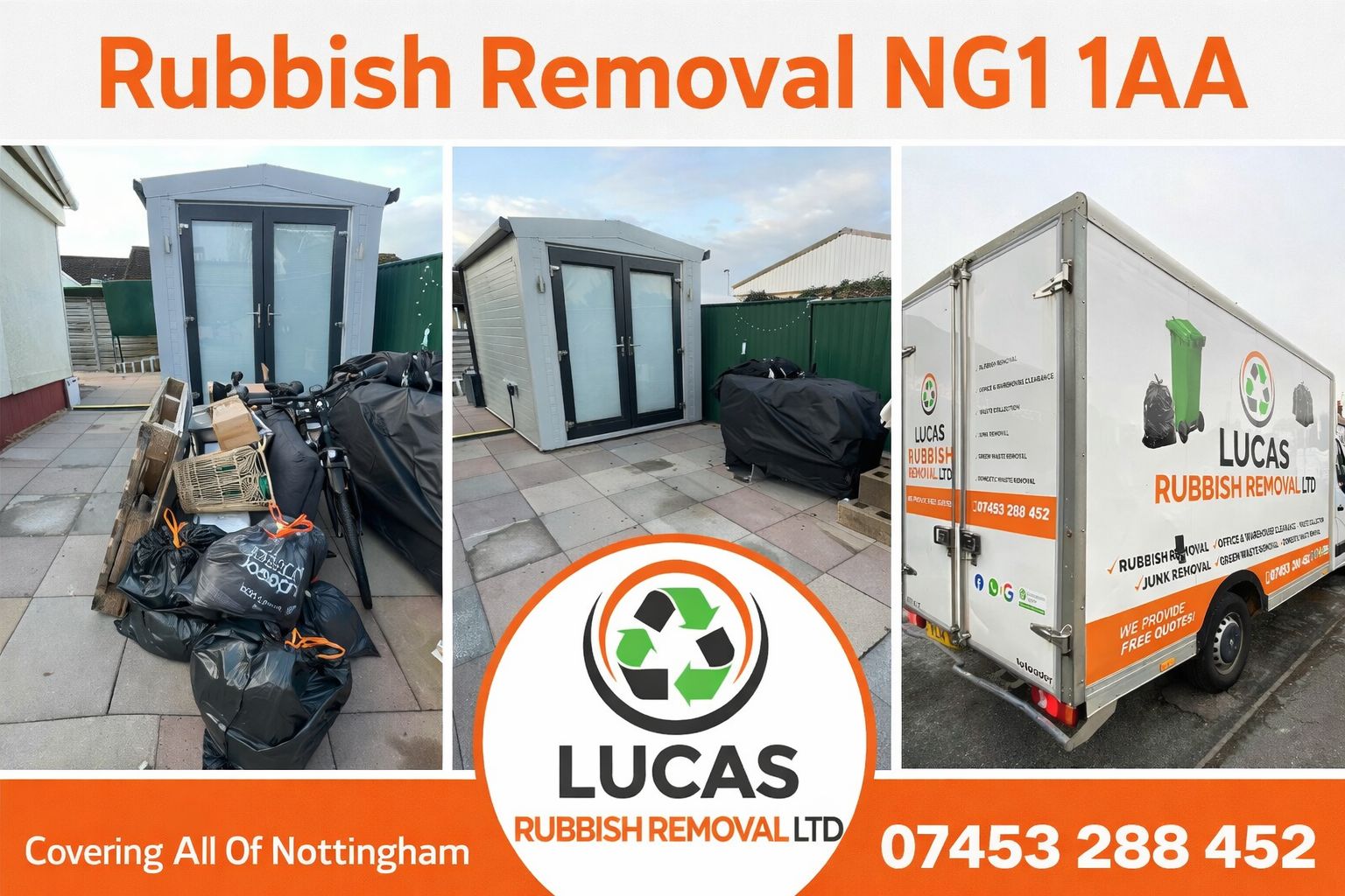Rubbish Removal Ng1 1AA