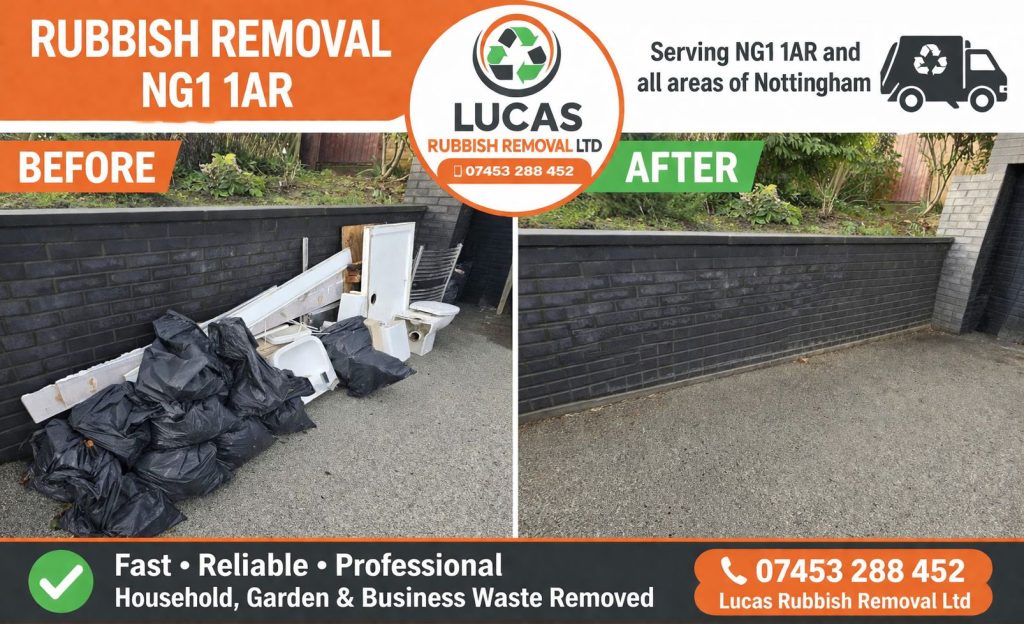 Rubbish Removal NG1 1AR